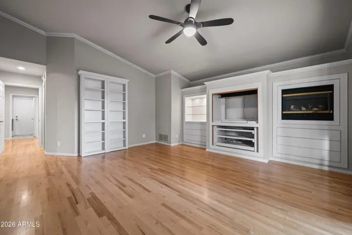Maple wood flooring