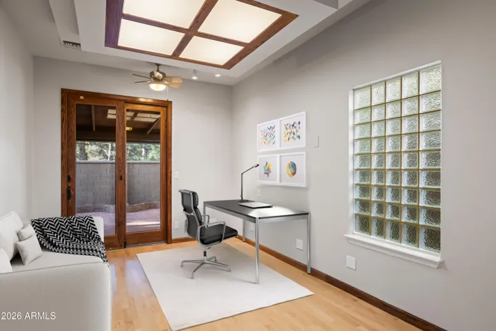 Shown as home office
