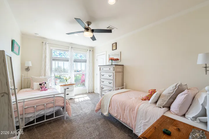 Bedroom 2 with walk-in closet