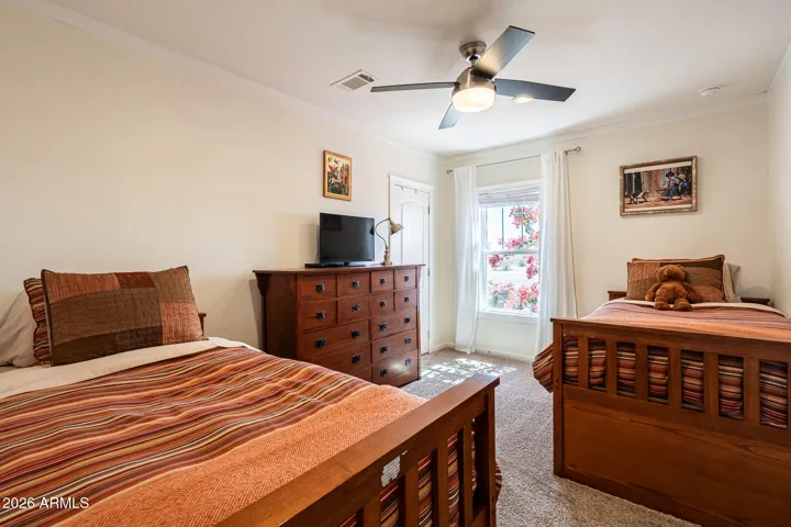 Bedroom 4 with walk-in closet