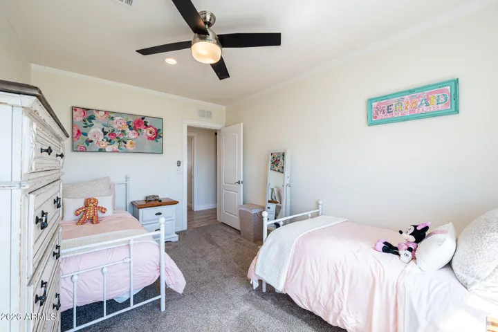 Bedroom 2 with walk-in closet