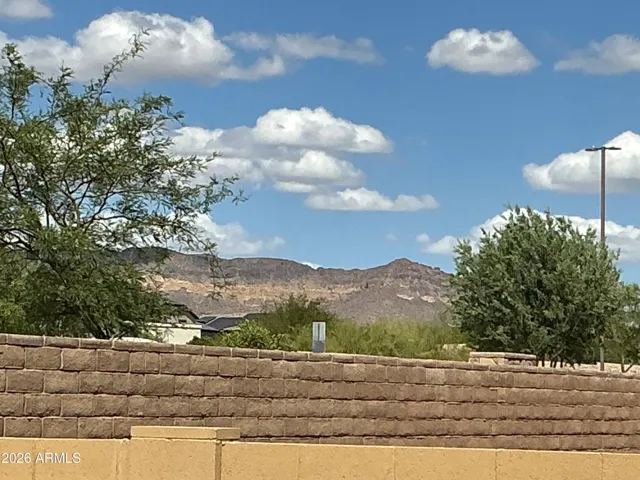 No neighbors behind.