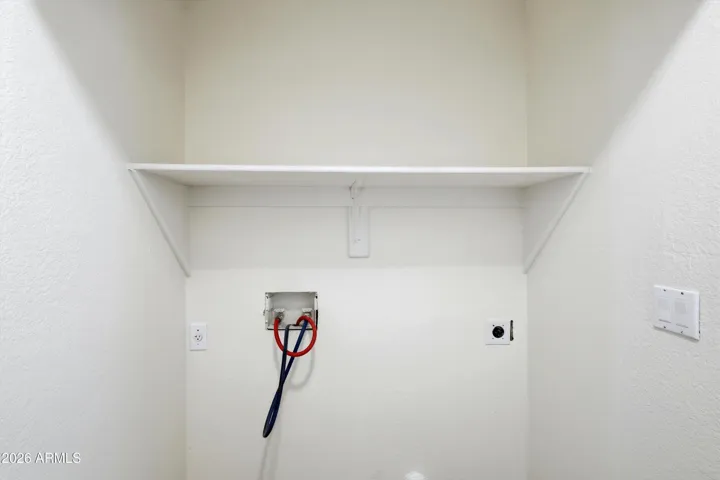 Upstairs Washer & Dryer Area