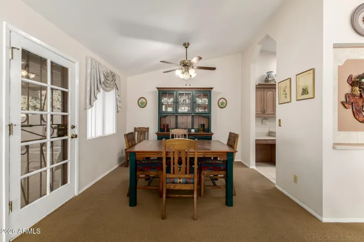 Dining area
