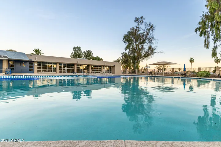 Rec Center outdoor lap pool, adjacent to Golf Course