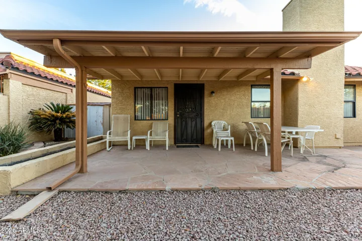 Back patio
