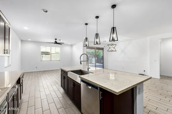SPACIOUS + OPEN KITCHEN
