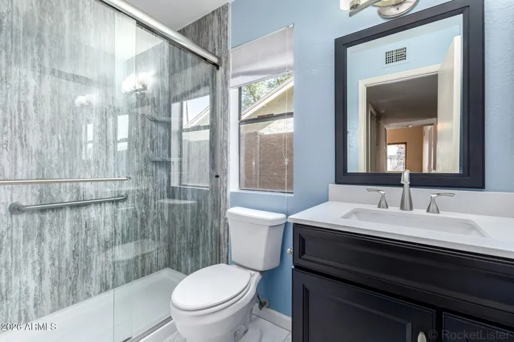 Downstairs full bath