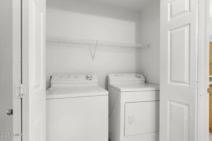 Located inside unit