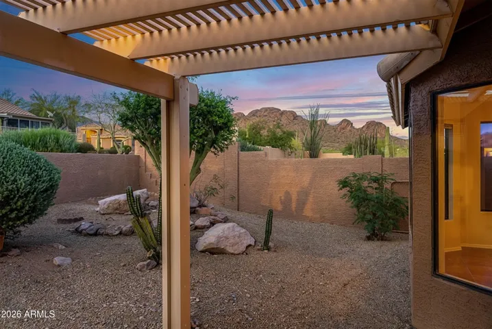 Backyard view of Dinosaur Mountain