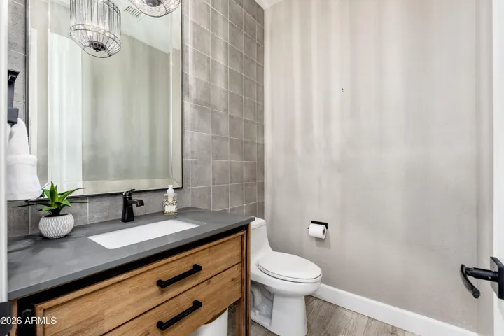 Powder bathroom