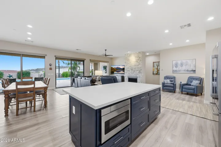 Open Floor plan main room