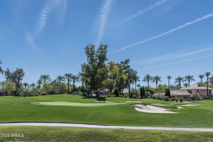 Green 7 on the Arroyo Golf Course