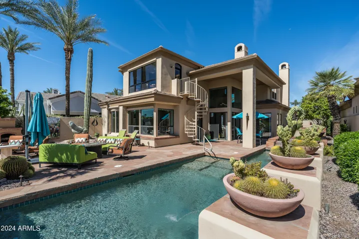 Desert landscaping