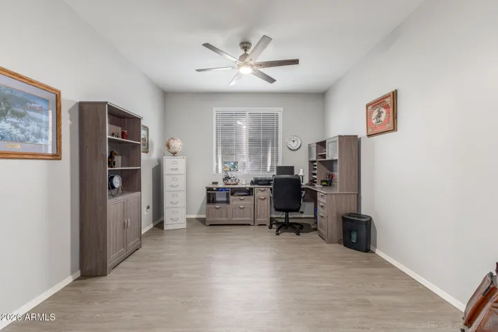 Den off of family room