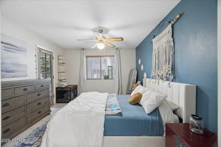 Primary Bedroom With Patio Access