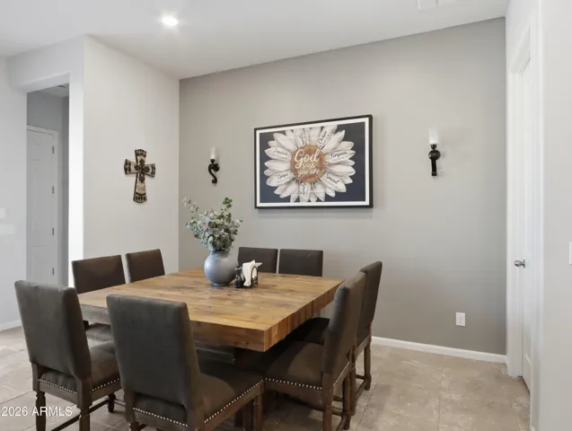 Dining area
