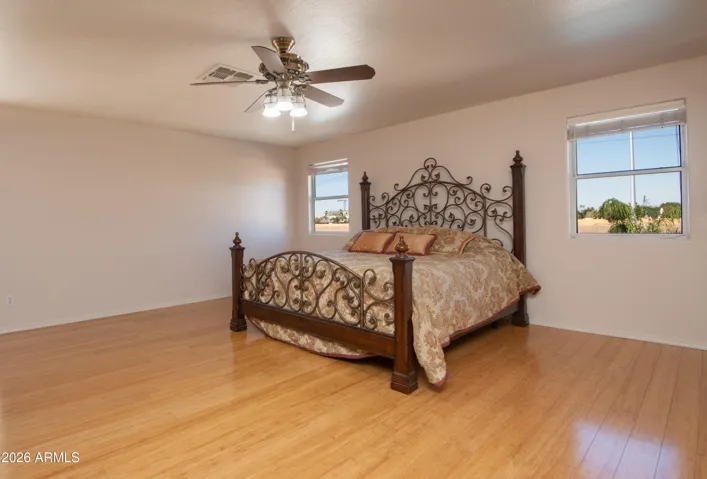 Upstairs primary suite