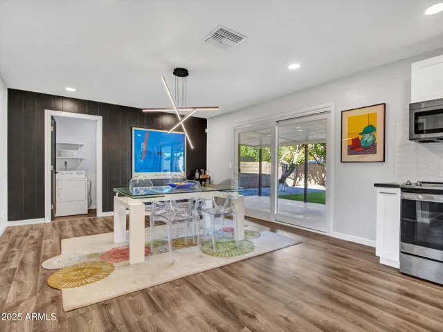 Dining area, but could have other uses as well.