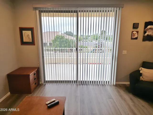 Slider to full length extended patio sun deck