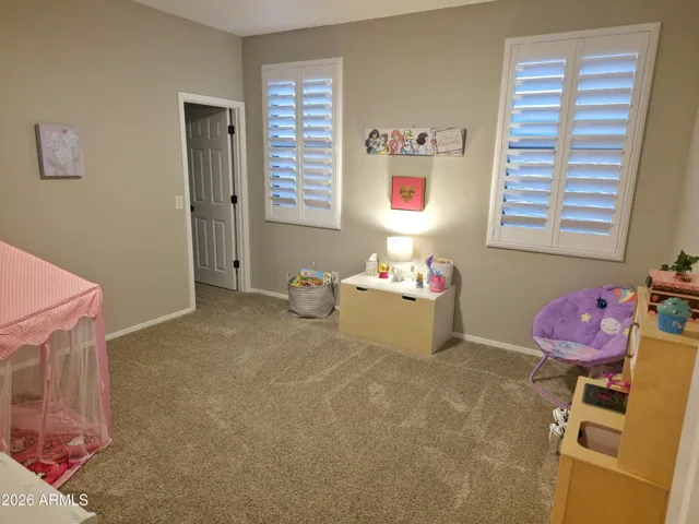 Walk in closet and shutters