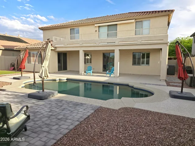 Extended patio