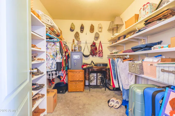 Walk-in Custom Main Closet