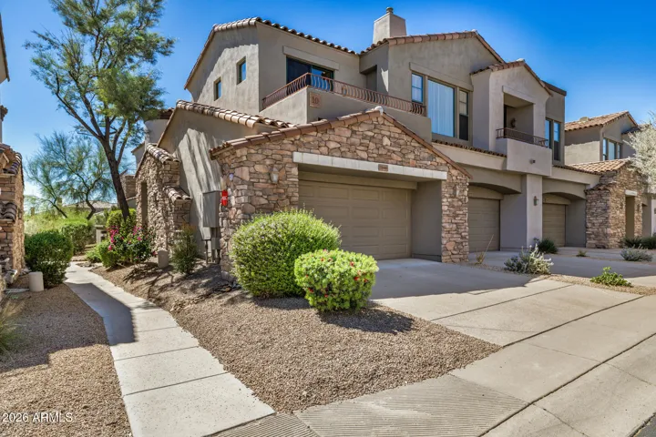 walk way to front door, private street