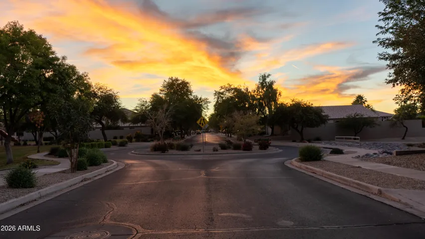 Views of Sth Mtn from this community! Tree lined streets