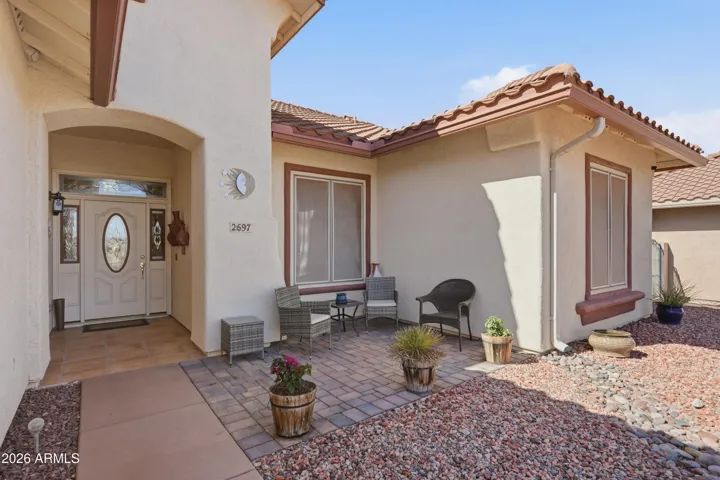 Front Entrance and Front Patie