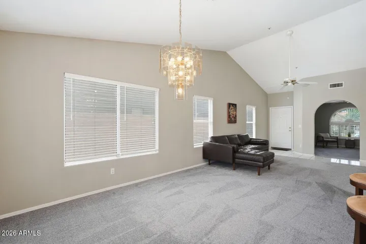 Dining Area w/ new carpet