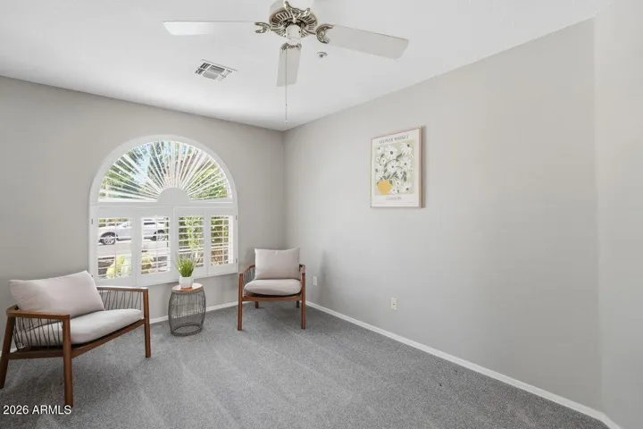 Plantation Shutters at front of home