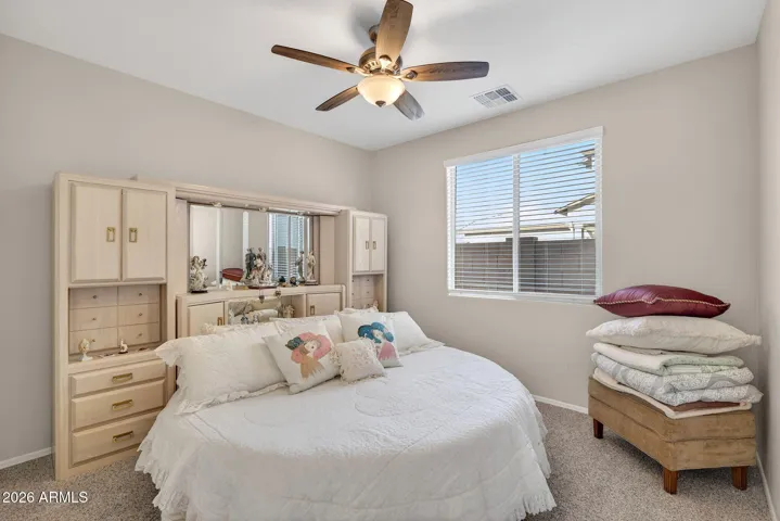 Downstairs bedroom.