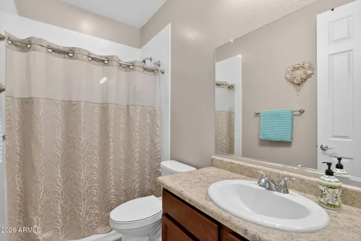 Downstairs full bathroom.