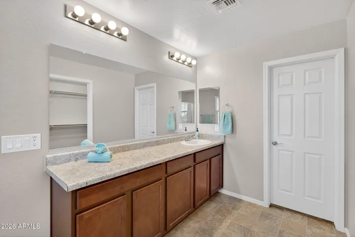 Primary bathroom.