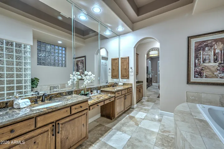 This expansive space is fully upgraded and stunning throughout.