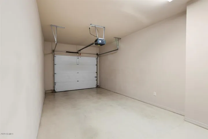 Epoxied floors Garage
