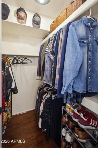 Walk in closet