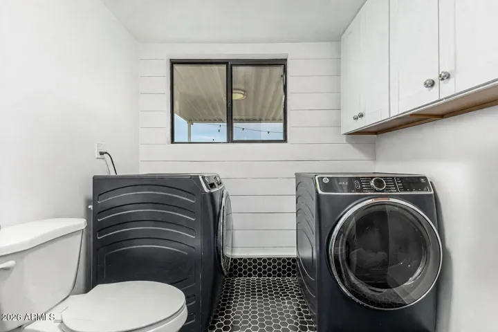 Half Bath & Laundry