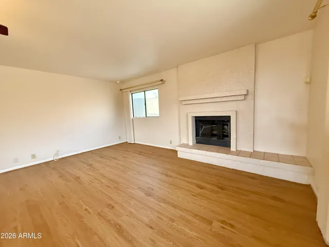 Downstairs Large Family room with fireplace