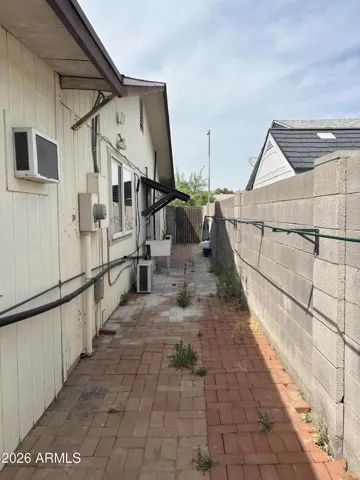 Studio Unit Entrance - East Side of Main House
