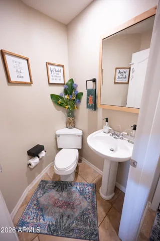 Private area in en-suite
