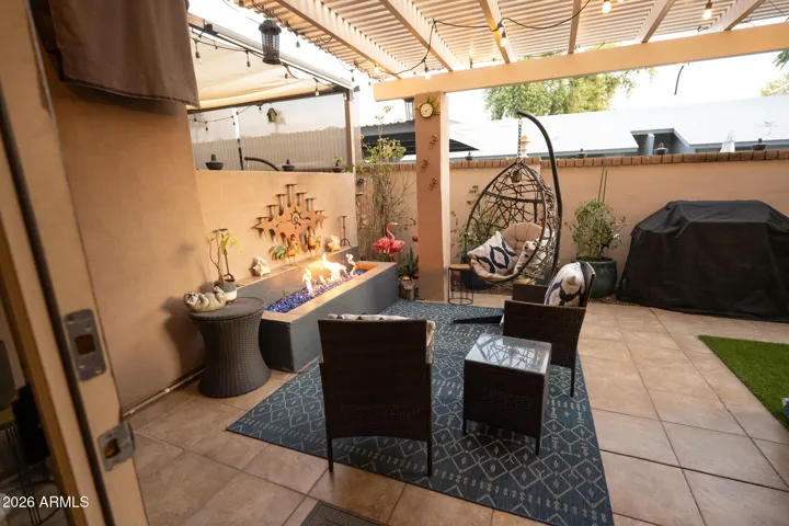 Outdoor misting system and Sunshades for comfort