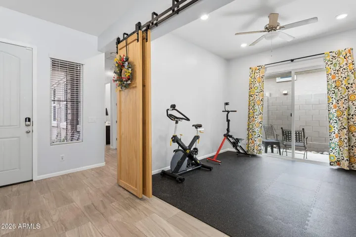Versatile den adapts to your needs - office, gym, formal dining or bonus space