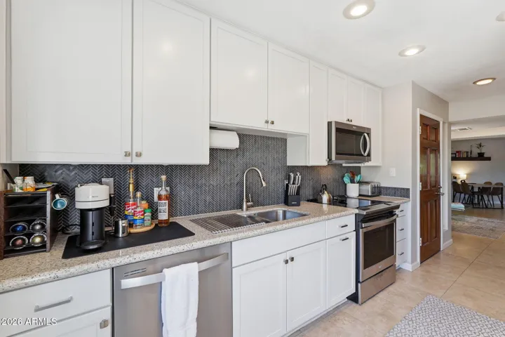 White Clean Cabinetry with door hardware