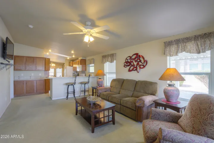 Large open space with higher ceilings