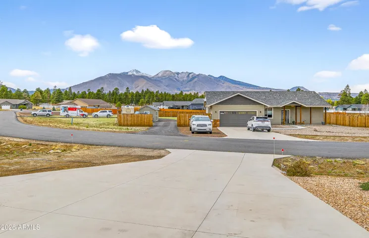 Peak views from front yard
