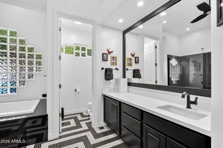 ...two vanities