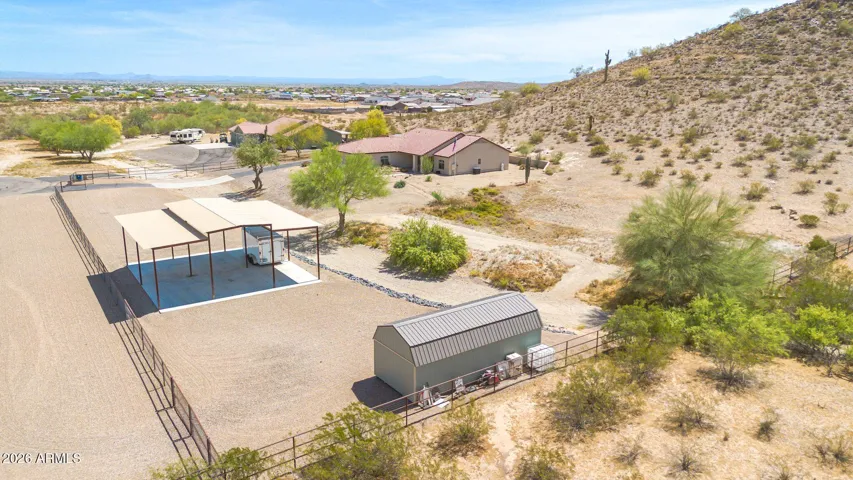 3-bay RV Shade Structure | Storage Shed | Horse Privileges