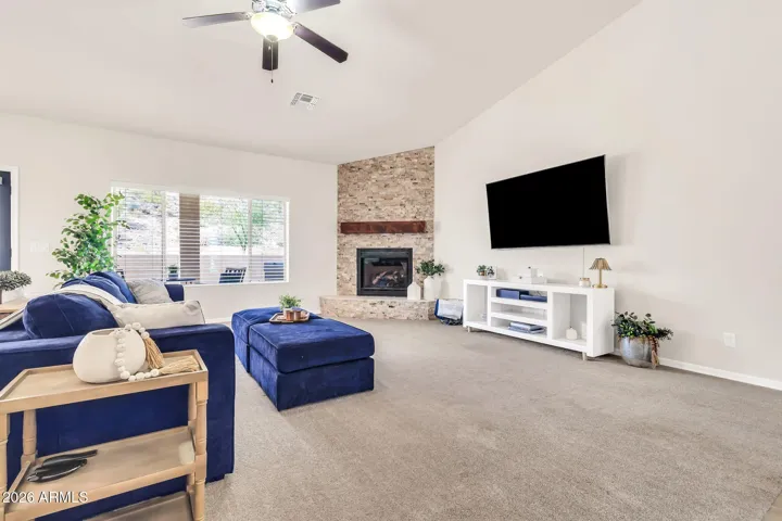 Gas fireplace